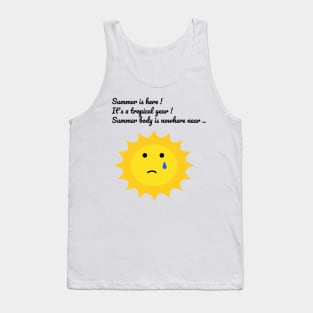 realistic summer clothing Tank Top